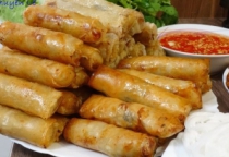 Bí quyết làm món chả giò vàng giòn