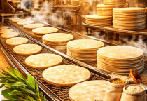 Sản xuất bánh tráng giá sỉ xuất khẩu tại Ripa – Chất lượng ổn định, giá tốt