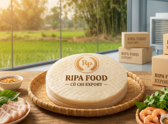 Bánh Tráng Xuất Khẩu RIPA: Gìn Giữ Mỹ Vị Truyền Thống Từ "Thủ Phủ" Bánh Tráng Củ Chi