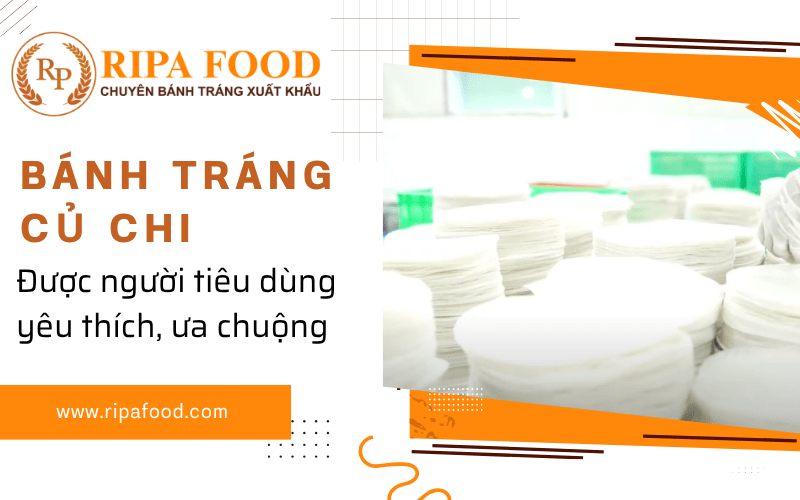 bánh tráng củ chi
