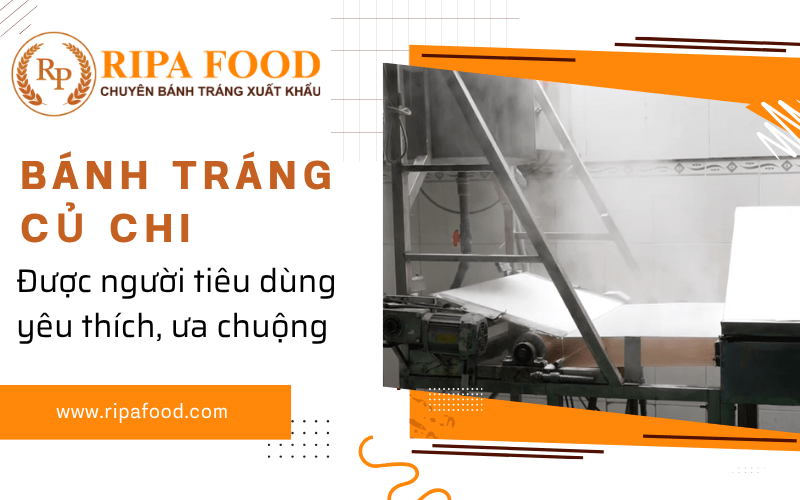 bánh tráng củ chi