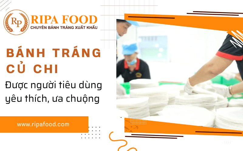 bánh tráng củ chi