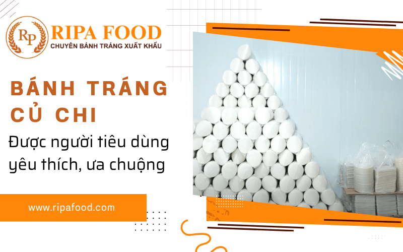 bánh tráng củ chi
